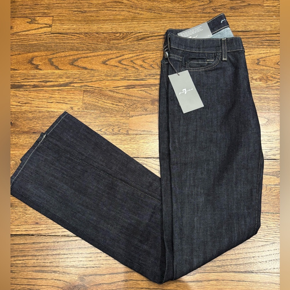 7 For All Mankind Women Size 24 Indigo Roxanne Skinny Jeans
